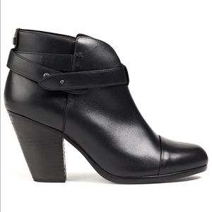 Rag and bone harrow leather ankle boots